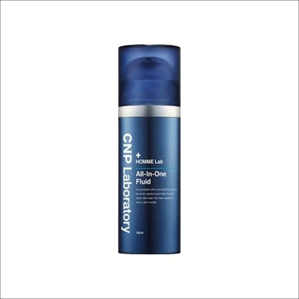 [CNP Laboratory] Homme Lab All-In-One Fluid 120ml - Men's Total Care (Toner + Lotion + Essence), Sebum Control & Soothing, K-Beauty Men's Skincare