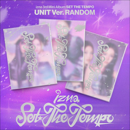izna [SET THE TEMPO] UNIT Ver. Album + Free Gift