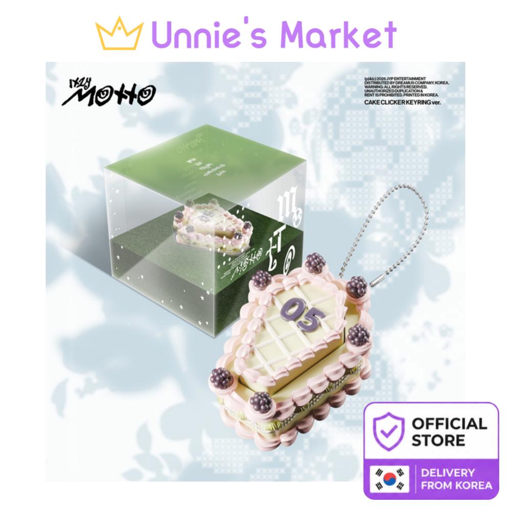 ITZY [Motto] CAKE CLICKER KEYRING Ver. + Free Gift