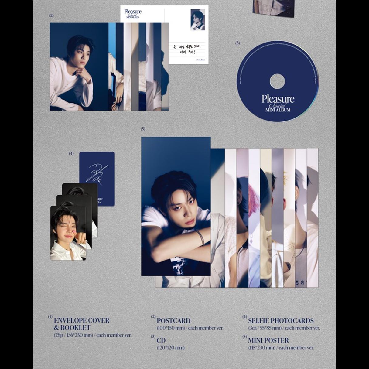 TREASURE [PLEASURE] BLUE VER. / Special Mini Album