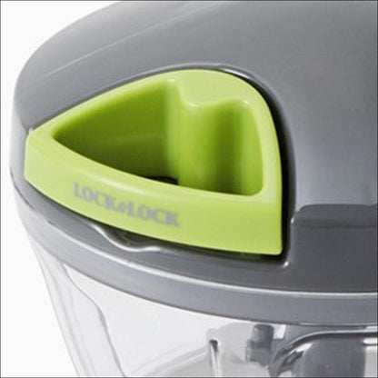 LOCK & LOCK Quick Chopper Vegetable Slicer Manual Food Processor Garlic Mincer (S/M/L Sizes)