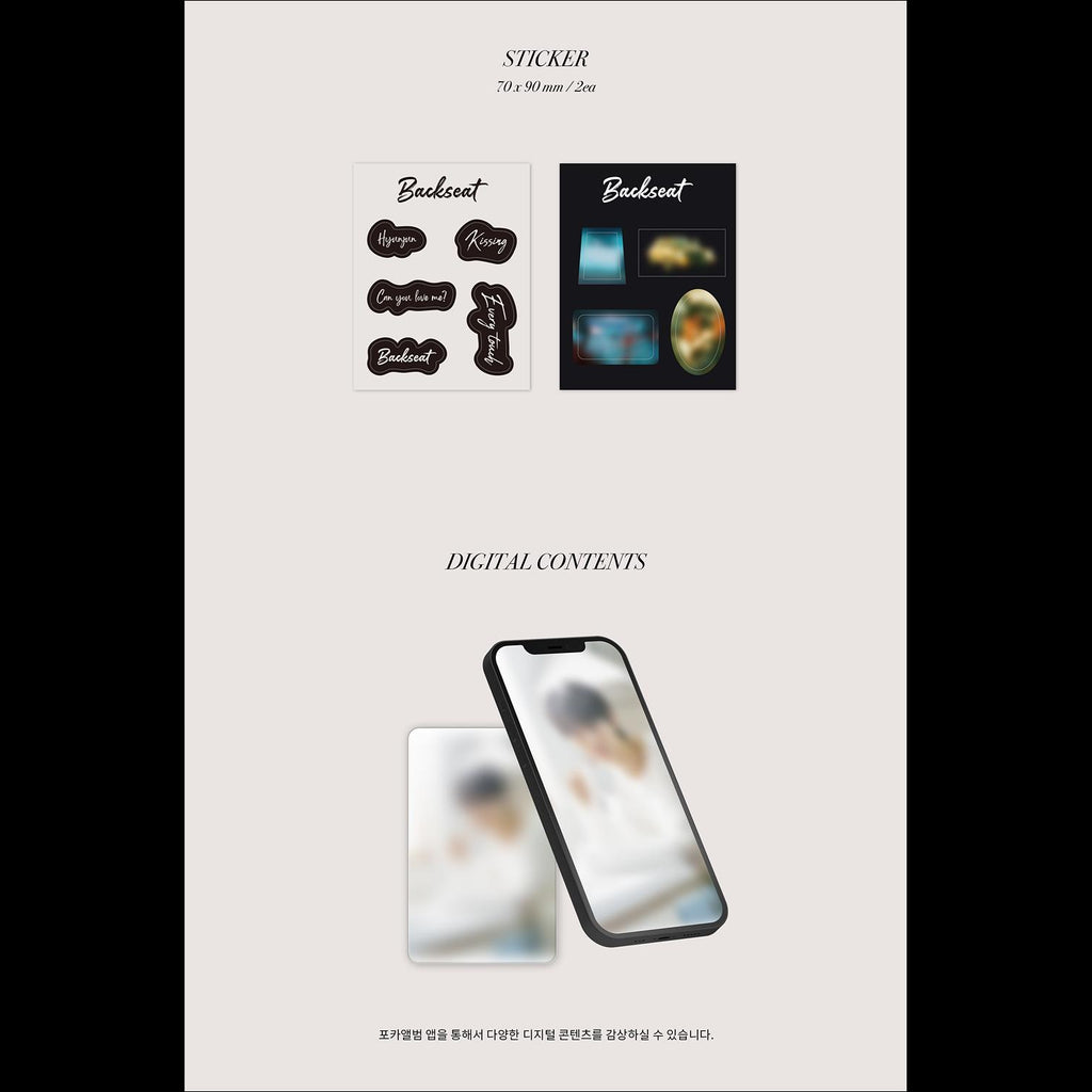 Hyunjun(THE BOYZ) - Backseat POCA Album