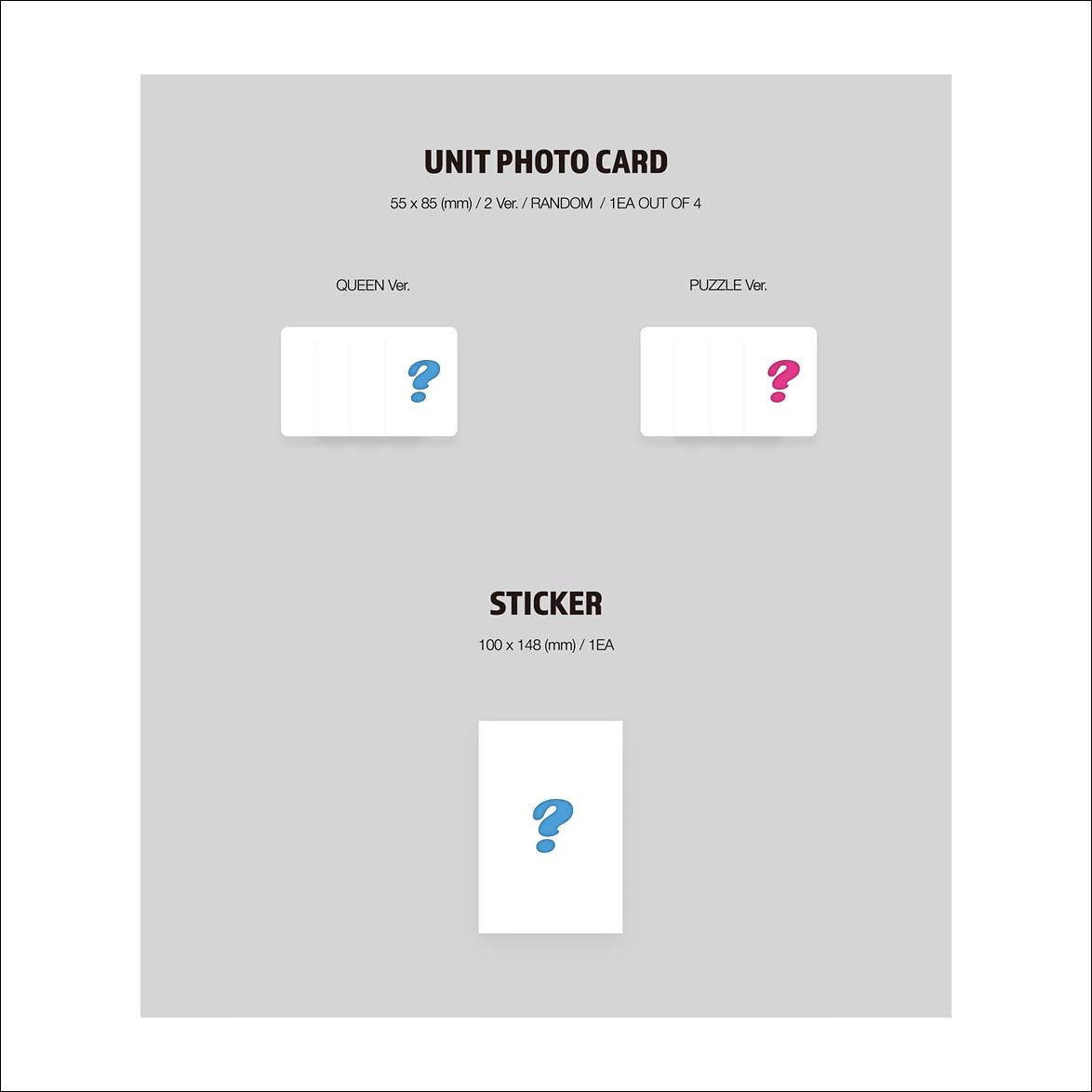EL7Z UP(U+P) [7+UP] Album(QUEEN VER. / PUZZLE VER.)