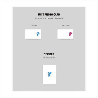 EL7Z UP(U+P) [7+UP] Album(QUEEN VER. / PUZZLE VER.)