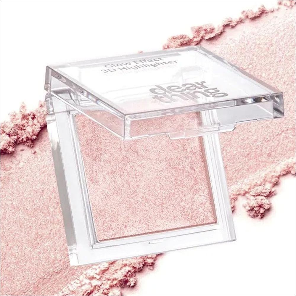 [TWICE JIHYO's Pick] Milk Touch Dearthings Glow Effect 3D Highlighter Natural Radiance & Shimmer, Long-Lasting Glow, K-Beauty Makeup