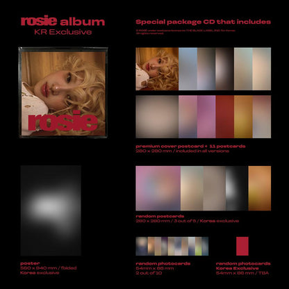 ROSÉ first studio album ‘rosie’ (KR Exclusive)