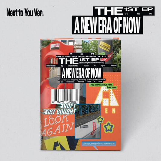 AEN THE 1ST EP [A NEW ERA OF NOW] (Next to You Ver.) + Free Gift