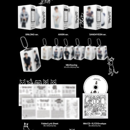 [Pre-order] ALPHA DRIVE ONE [UNBREAKABLE] BEAST_Hissing Ver. + Free Gift