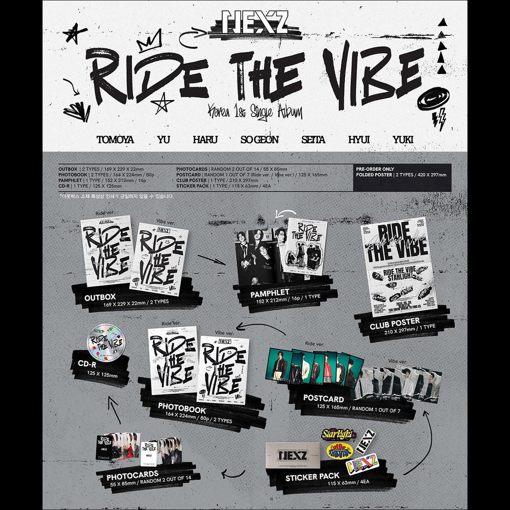 NEXZ - Ride the Vibe (STANDARD EDITION)