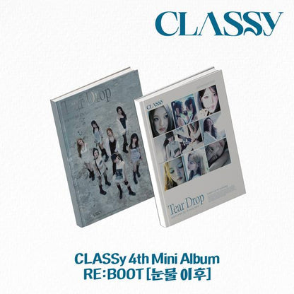 [Pre-order] CLASSy [RE:BOOT Tear Drop] 4th Mini Album + Free Gift