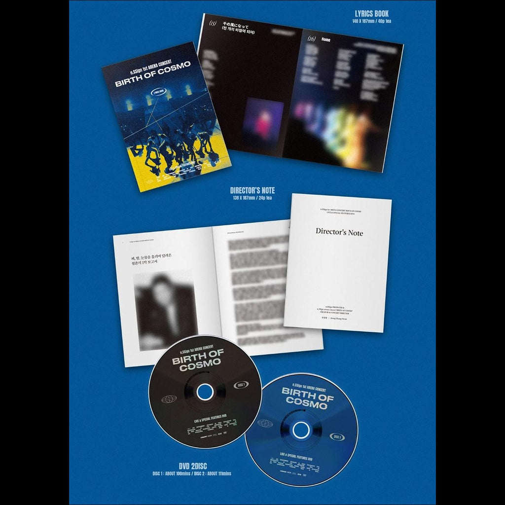n.SSign - 1st ARENA CONCERT BIRTH OF COSMO DVD