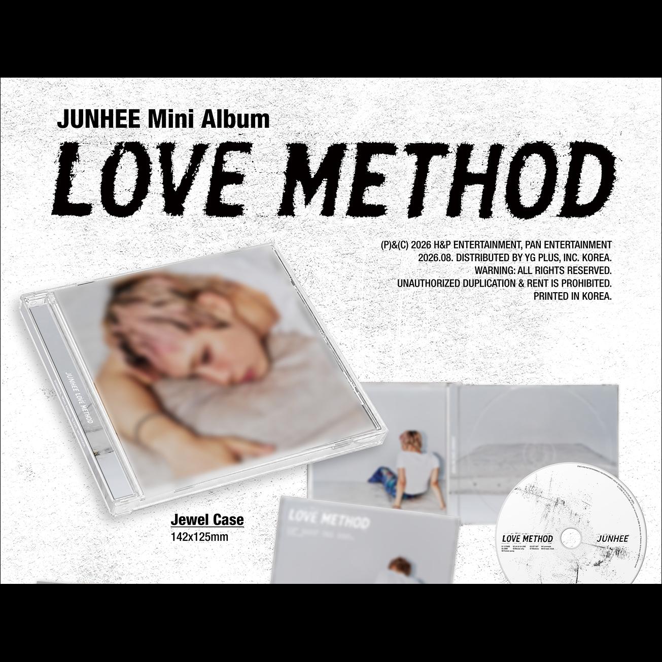 [Pre-order] JUNHEE(A.C.E) LOVE METHOD + Free Gift