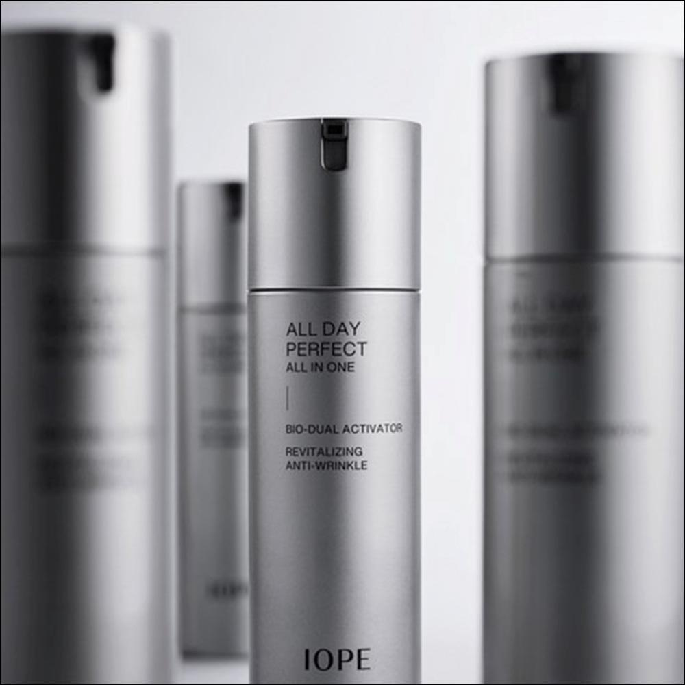 IOPE ALL DAY PERFECT All-in-one for Men 120ml Bio-Dual Activator Revitalizing Anti-wrinkle