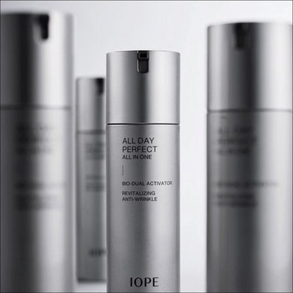 IOPE ALL DAY PERFECT All-in-one for Men 120ml Bio-Dual Activator Revitalizing Anti-wrinkle