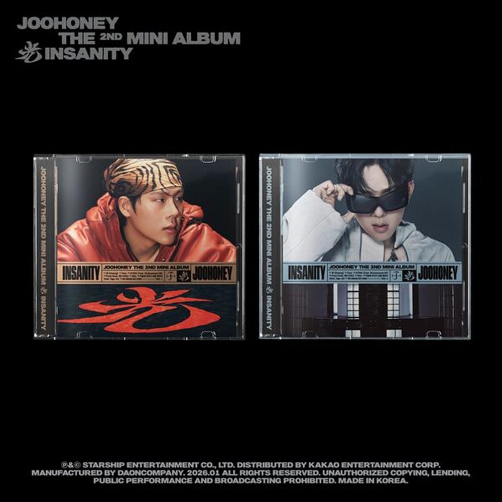 JOOHONEY (MONSTA X) - INSANITY JEWEL VER. (VER.1 / VER.2) + Free Gift