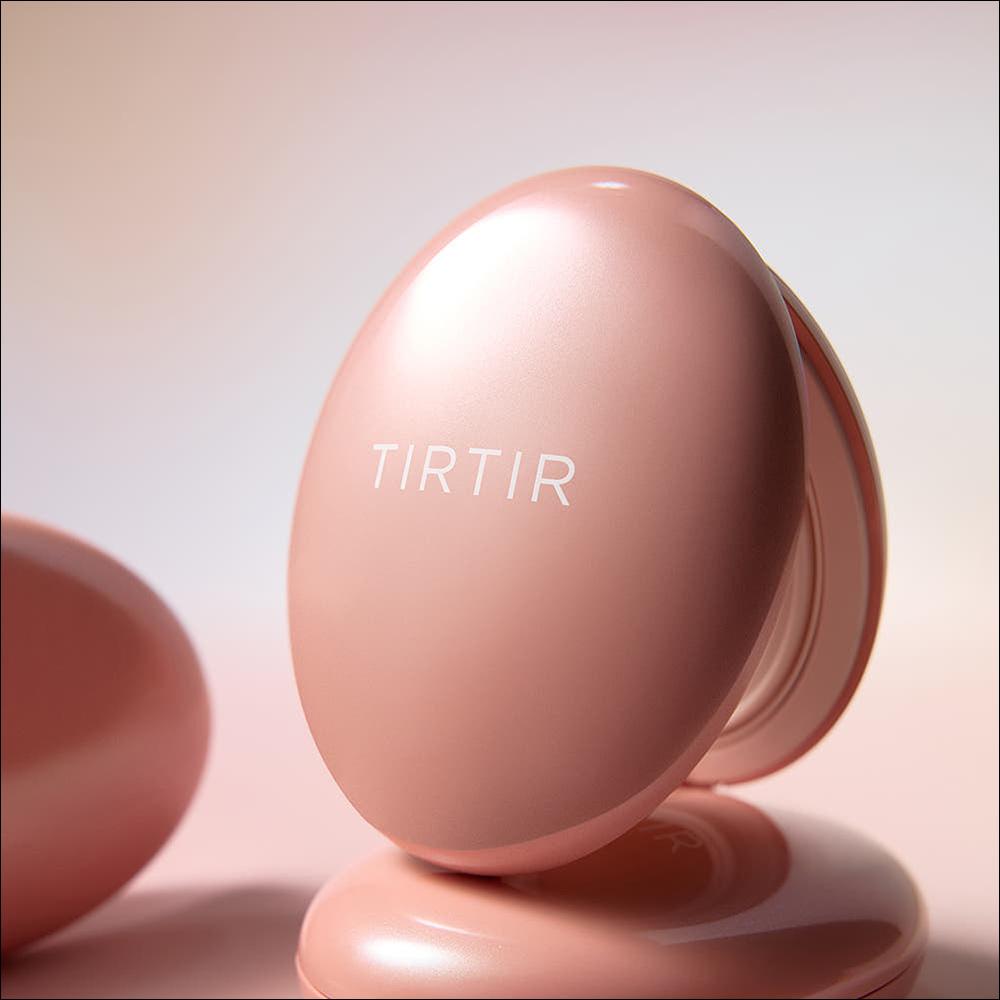 [TIRTIR] Mask Fit All-Cover Mini Cushion 4.5g - SPF50+ PA+++, 72H Long-Lasting High Coverage, Mask-Proof Travel Size, K-Beauty