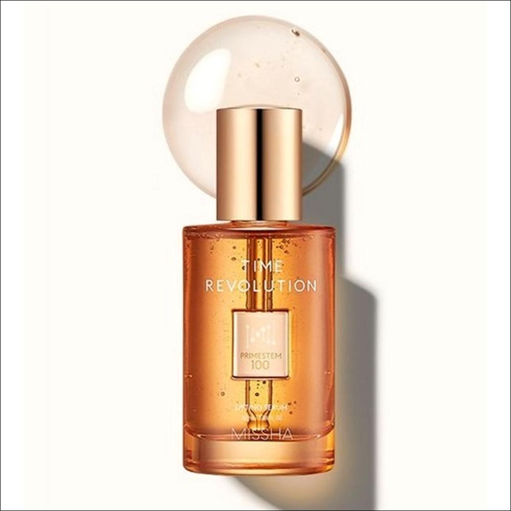 [Missha] Time Revolution Prime Stem 100 Lifting Serum - Intensive Elasticity & Face Contouring, 50ml | Olive's K-beauty