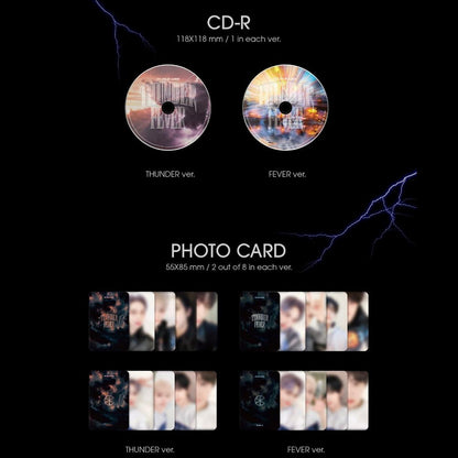 CIX - THUNDER FEVER 7th EP Album (THUNDER ver. / FEVER ver.)