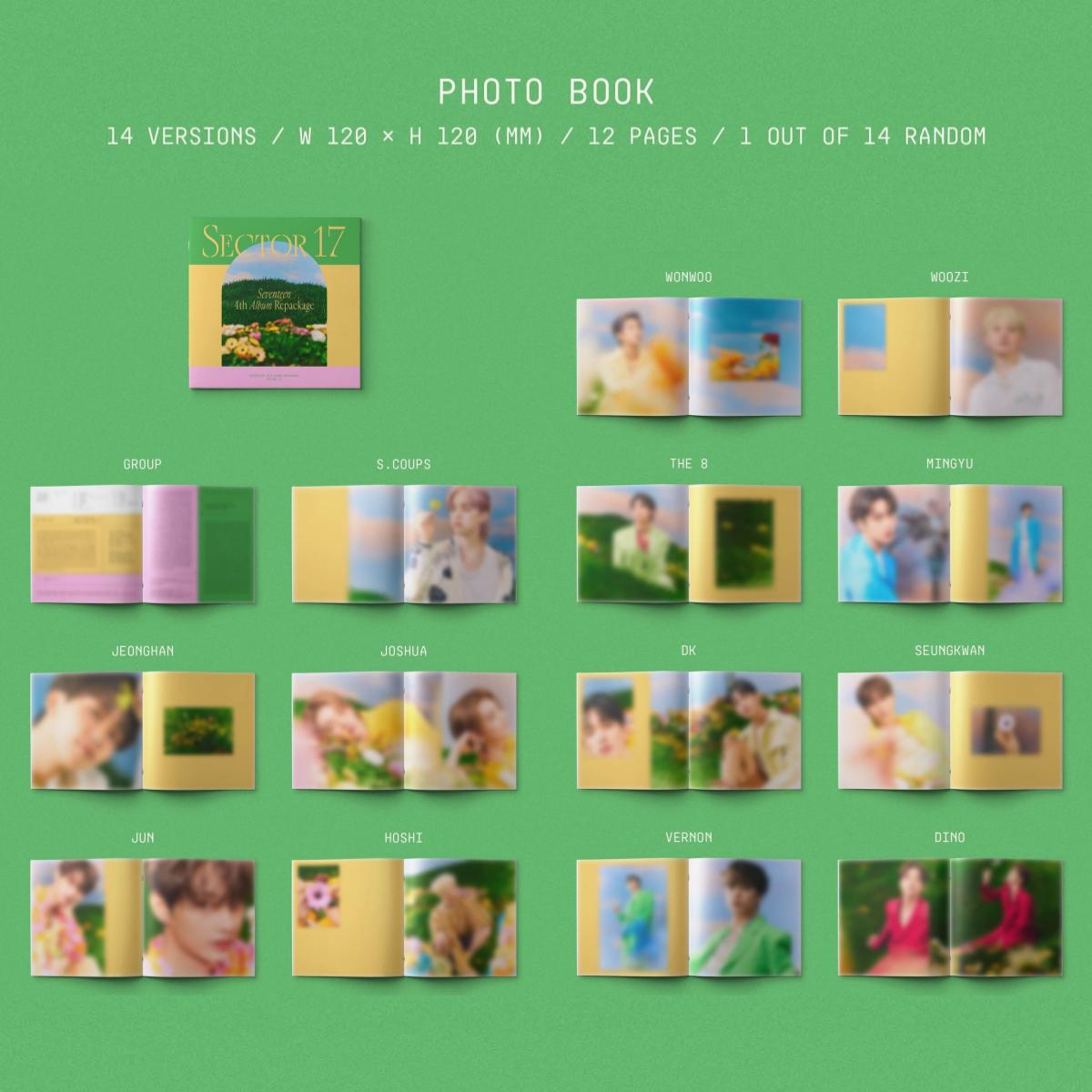 SEVENTEEN - SECTOR 17 COMPACT Ver. (Random)
