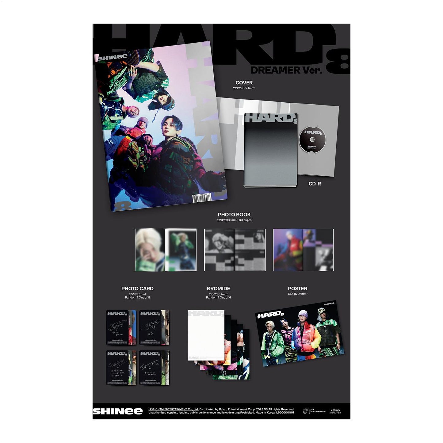 SHINee - HARD Photobook Ver. Album