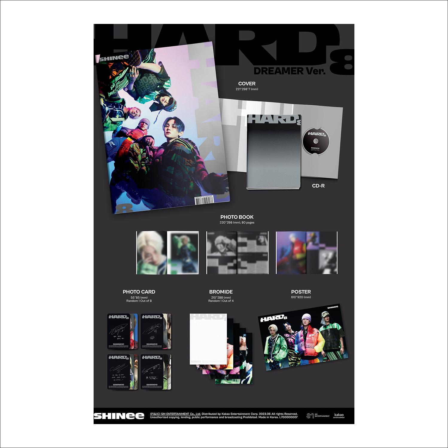 SHINee - HARD Photobook Ver. Album