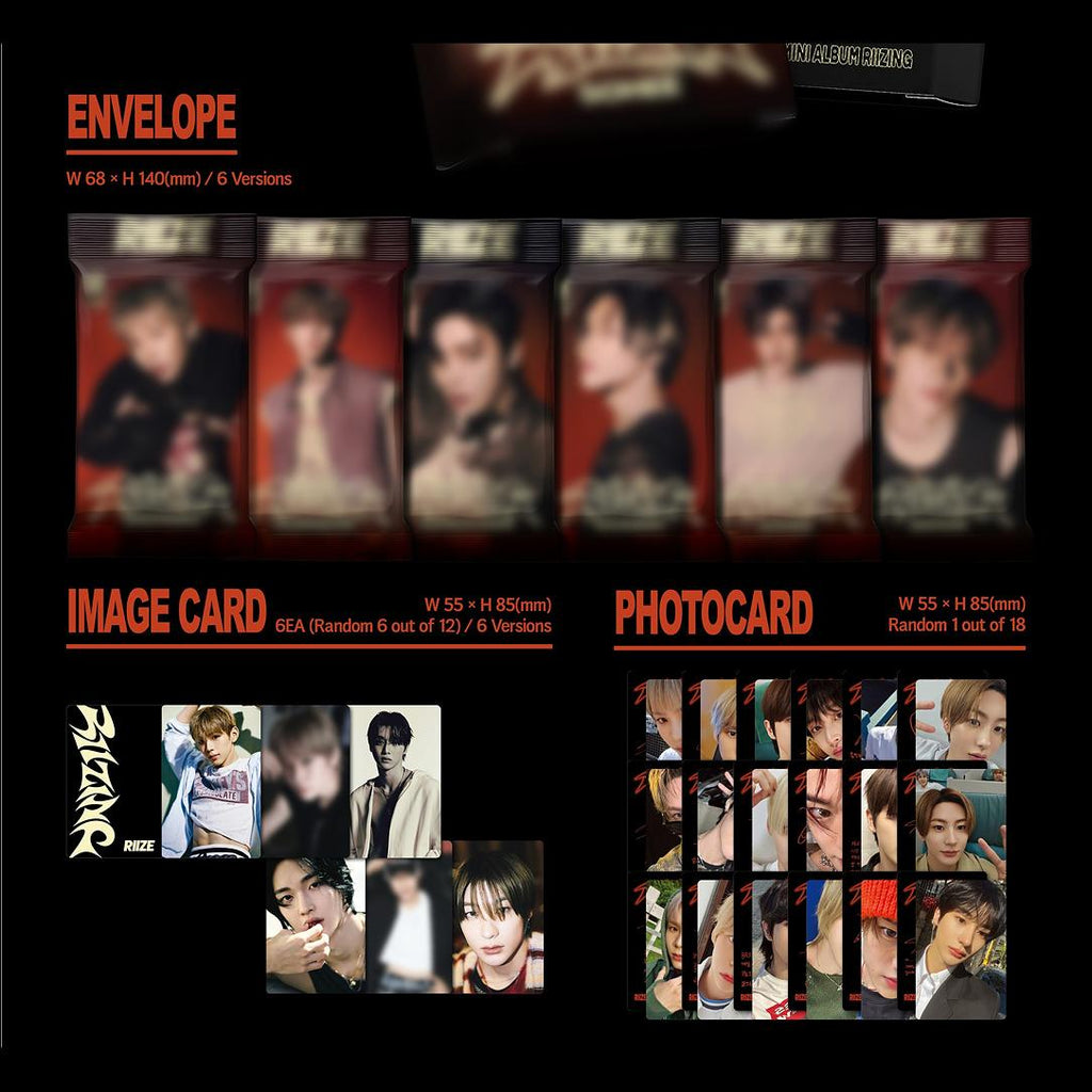 RIIZE - RIIZING Photo Pack Ver. (Smart Album) / 1st Mini Album