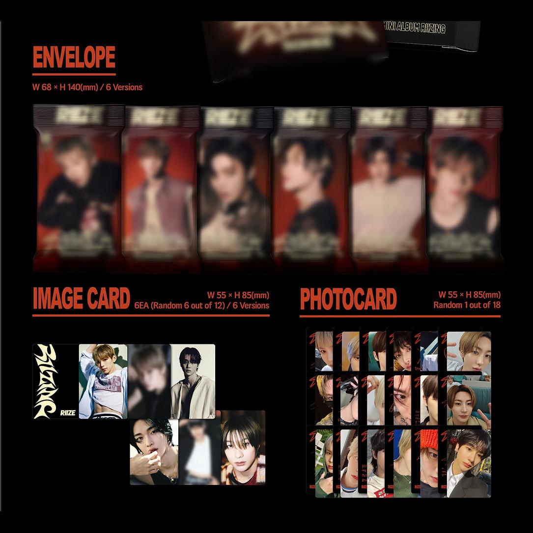 RIIZE - RIIZING Photo Pack Ver. (Smart Album) / 1st Mini Album