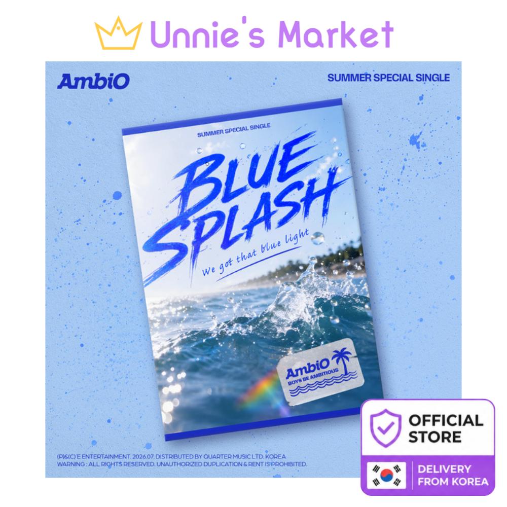 [Pre-order] AmbiO [BLUE SPLASH] Summer Special Single + Free Gift
