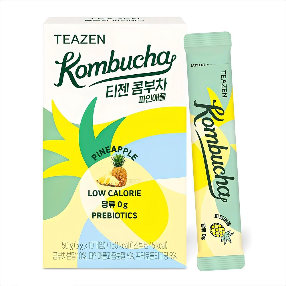 TEAZEN Pineapple Kombucha, 5g, 10ea