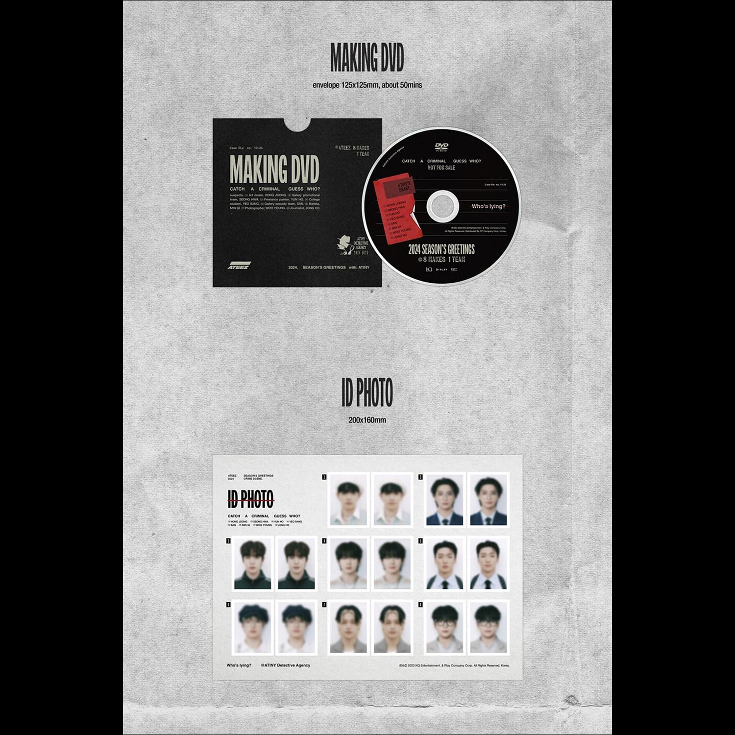 [YES24/STANDARD POB] ATEEZ - ATEEZ 2024 Season's Greetings