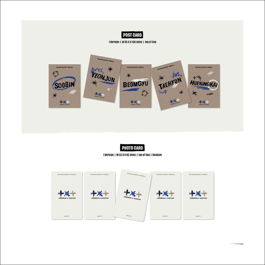 TXT(TOMORROW X TOGETHER) - THE NAME CHAPTER : FREEFALL (GRAVITY Ver.)