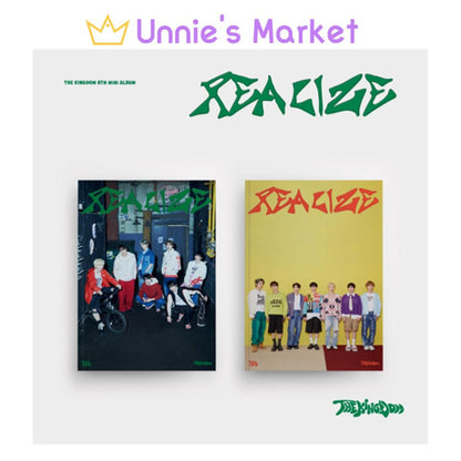 THE KINGDOM - REALIZE 8th Mini Album (Freedom ver., Energy ver.)