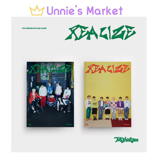 THE KINGDOM - REALIZE 8th Mini Album (Freedom ver., Energy ver.)