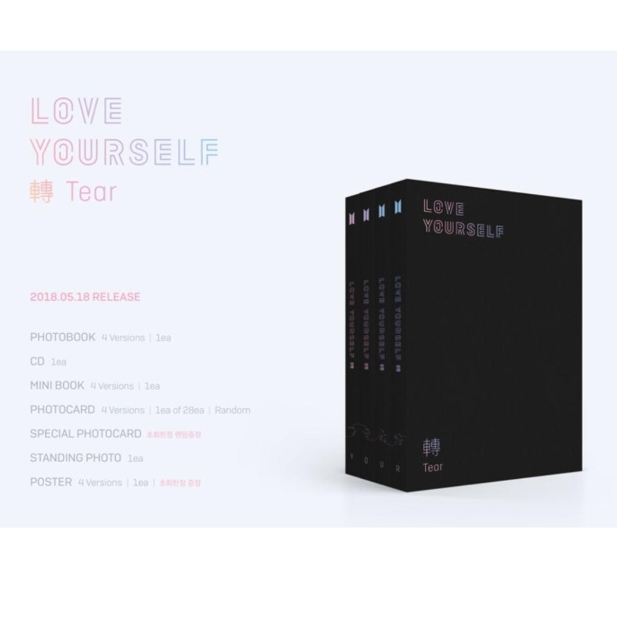 BTS Love Yourself Tear Album