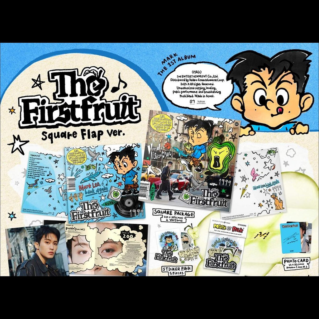 MARK (NCT) The Firstfruit Square Flap Ver. Album