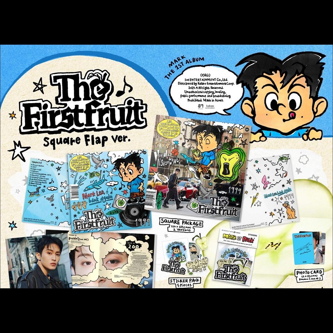 MARK (NCT) The Firstfruit Square Flap Ver. Album
