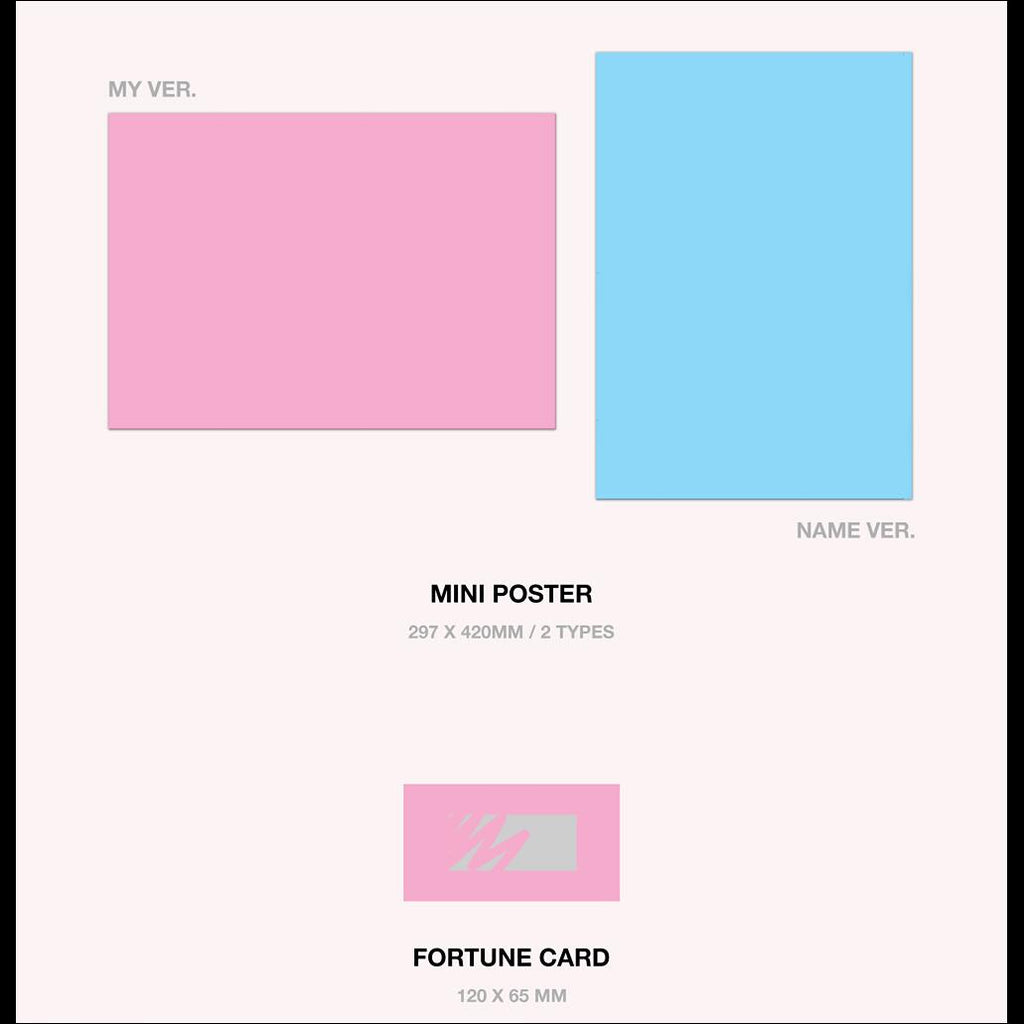 SAY MY NAME [My Name Is...] 2nd EP Album (NAME VER., MY VER.)