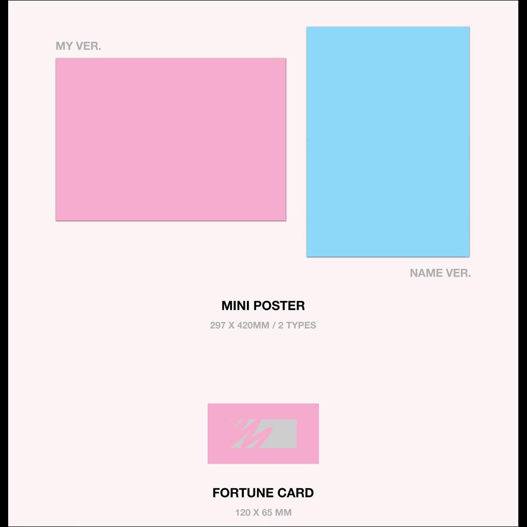 SAY MY NAME [My Name Is...] 2nd EP Album (NAME VER., MY VER.)