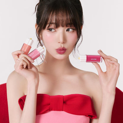 (Jang Wonyoung Pick) AMUSE Dew Tint Long Lasting Water Vegan Lip Tint (1EA/12 Types)