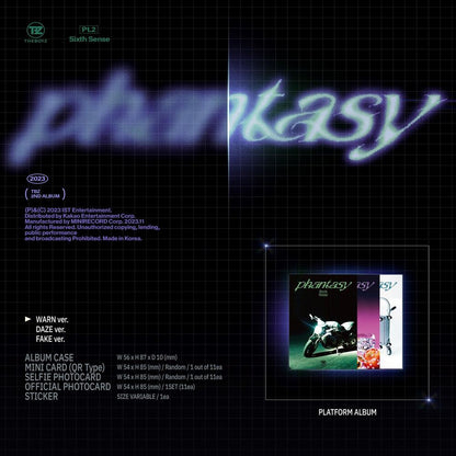 THE BOYZ [Phantasy_ Pt.2 Sixth Sense] Platform ver. (WARN Ver. / DAZE VER. / FAKE VER.)