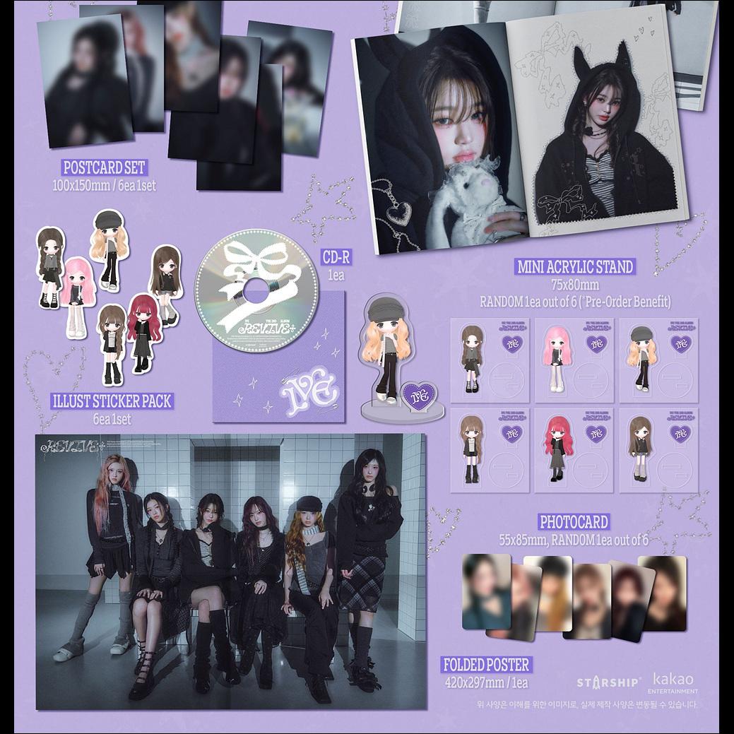 (LOVED IVE ver.) IVE [REVIVE+] The 2nd Album + Free Gift