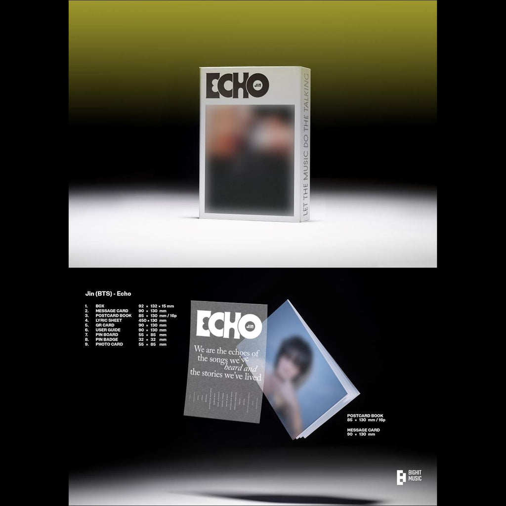 Jin (BTS) - Echo (Weverse Albums ver.) / 2nd Mini Album