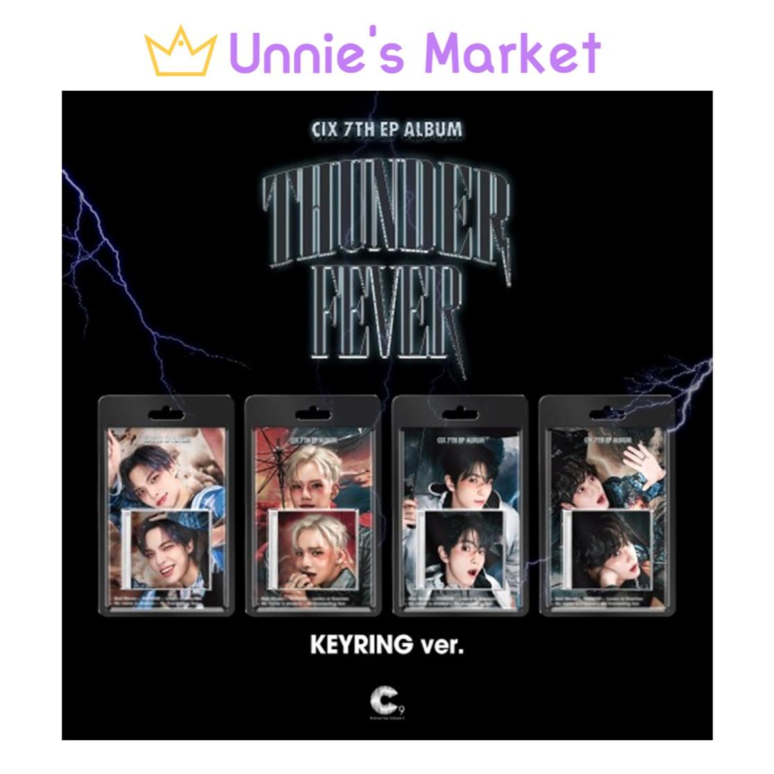 CIX - THUNDER FEVER 7th EP Album (Keyring Ver. Album)