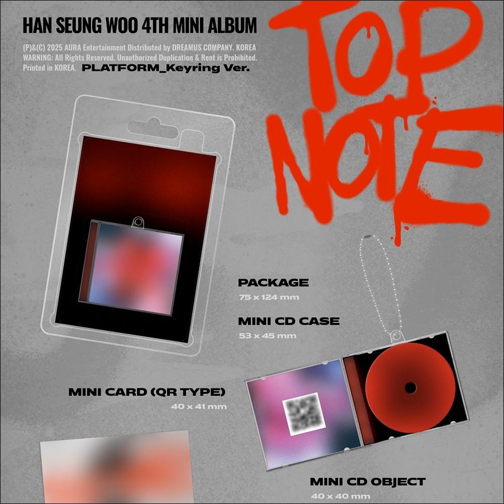 HAN SEUNG WOO - TOP NOTE PLATFORM_Keyring Ver.