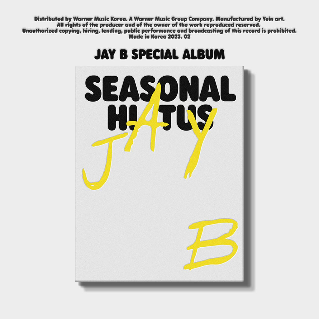 JAY B Seasonal Hiatus Special Album