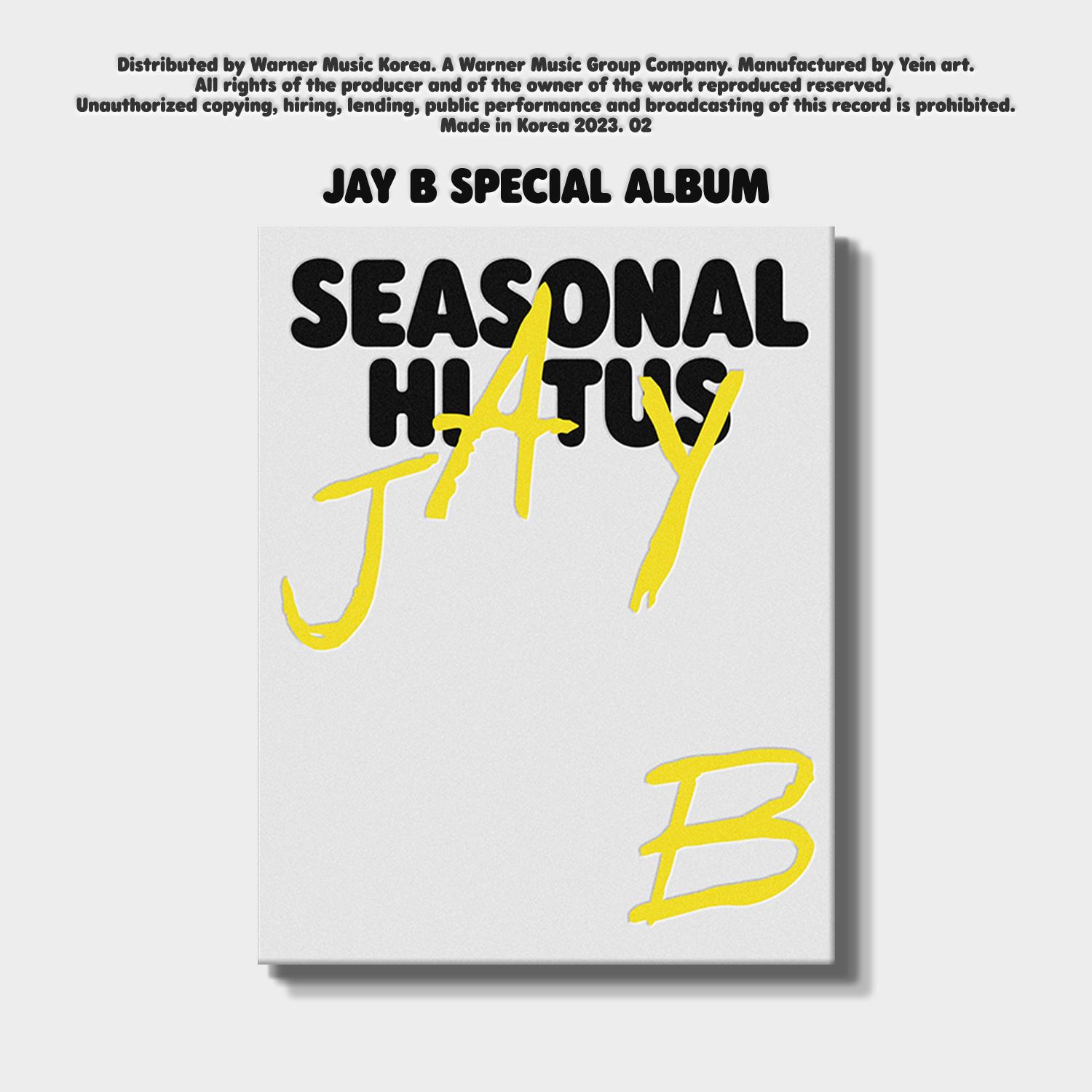JAY B Seasonal Hiatus Special Album