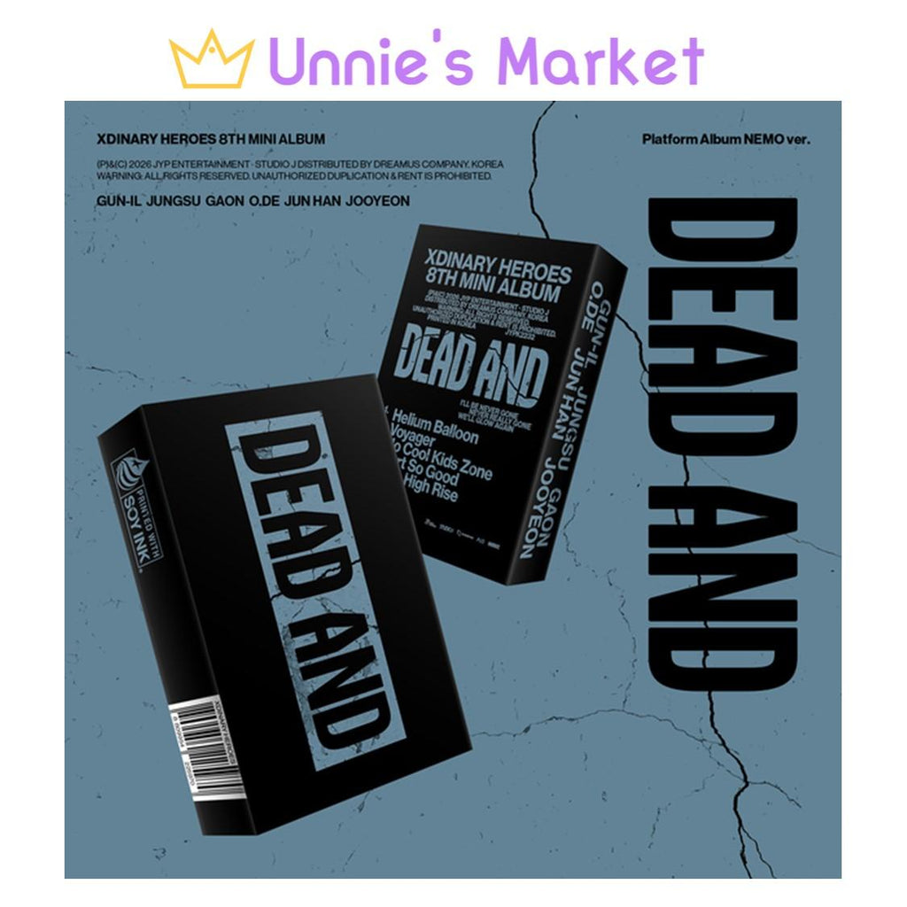 Xdinary Heroes DEAD AND (Platform ver.) / 8th Mini Album + Free Gift