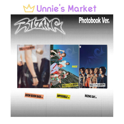 RIIZE - RIIZING Photo Book Ver. / 1st Mini Album
