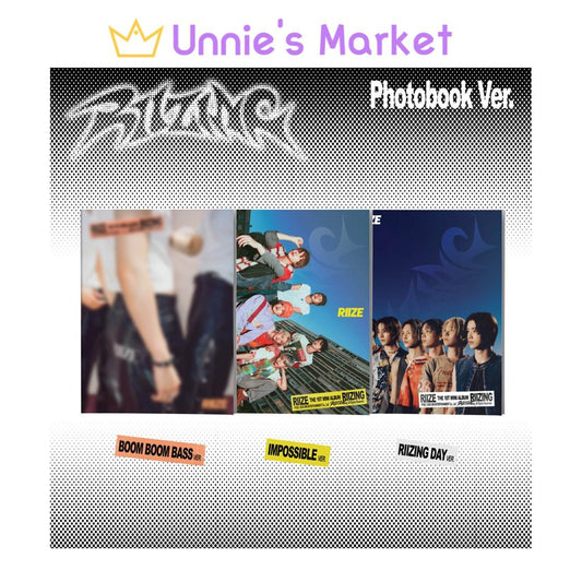 RIIZE - RIIZING Photo Book Ver. / 1st Mini Album
