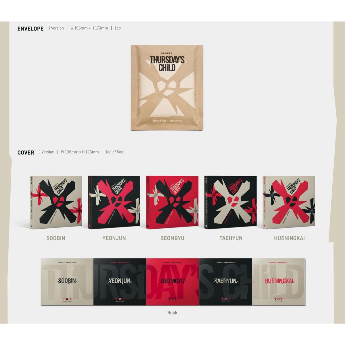 TXT minisode 2: Thursday's Child TEAR ver. Album